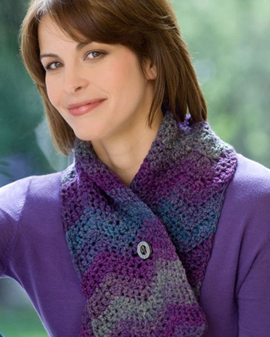 Create a Stylish Crochet One-Ball Ripple Scarf – Easy Instructions and Supplies Create a Stylish Crochet One-Ball Ripple Scarf – Easy Instructions and Supplies