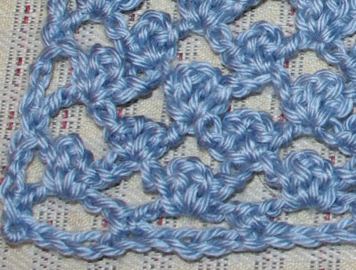 Crochet Lacy Summer Scarf