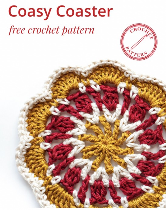 Cosy Coaster Crochet Pattern