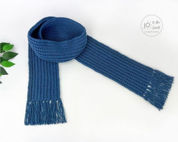 Crochet Men Scarf