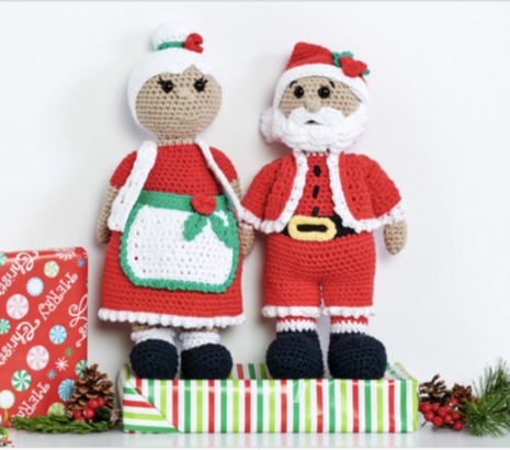 Unleash Your Creativity with Crochet Santa and Mrs. Claus Dolls - Holiday Crafts Tutorial Unleash Your Creativity with Crochet Santa and Mrs. Claus Dolls - Holiday Crafts Tutorial