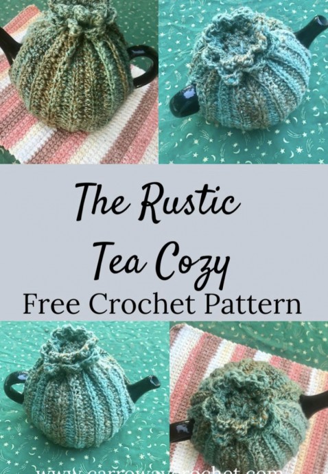 The Rustic Tea Cozy Crochet Pattern