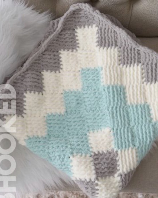 Create a Beautiful Crochet Entrelac Baby Blanket: A Step-by-Step Guide Create a Beautiful Crochet Entrelac Baby Blanket: A Step-by-Step Guide