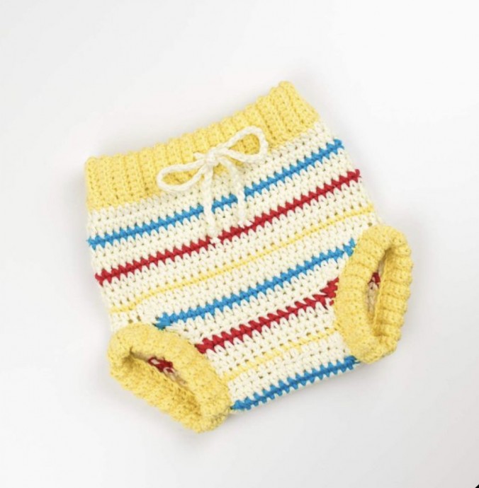 Create a Stylish and Functional Retro Chic Baby Diaper Cover with This Easy Crochet Pattern Create a Stylish and Functional Retro Chic Baby Diaper Cover with This Easy Crochet Pattern