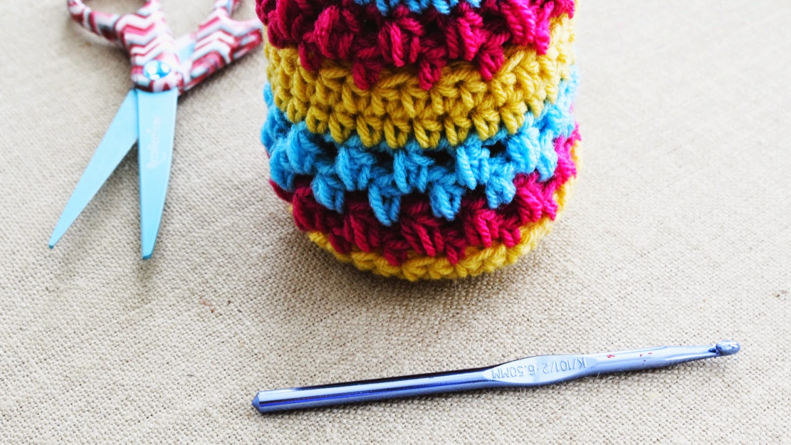 Crochet A Mason Jar Cozy