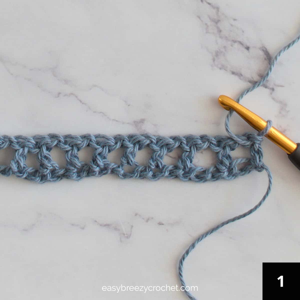Crochet Rectangular Shawl