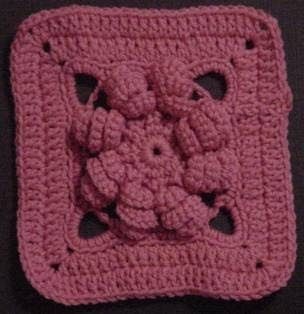 Crochet Corkscrew Square