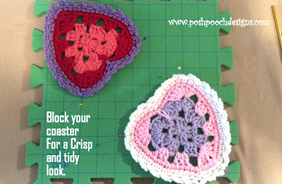 Crafting the Crochet Heart Shimmer Coaster: A Step-by-Step Guide for Stunning Home Decor