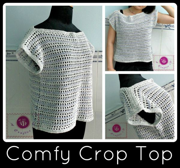 Stylish and Comfortable Crochet Comfy Crop Top Pattern for Every Fashionista