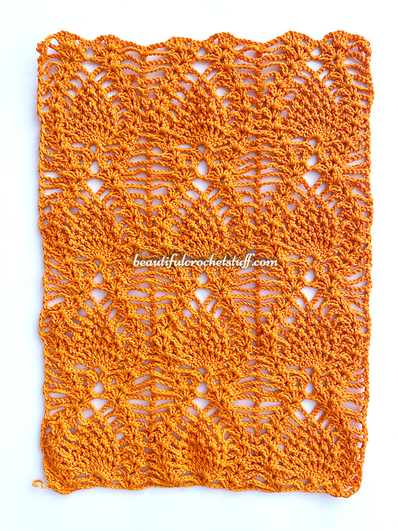 Crochet Pineapple Vest