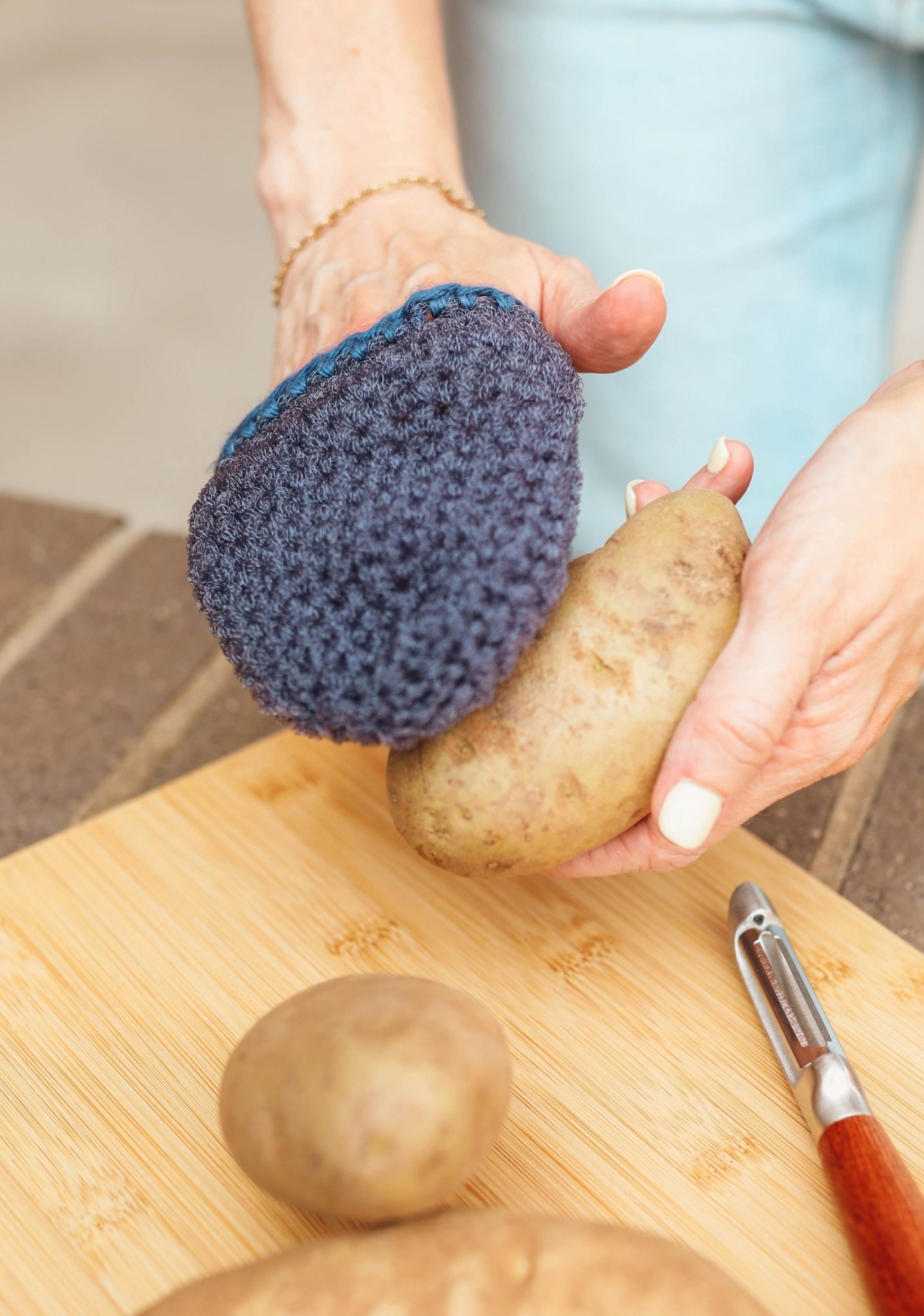 Crochet Bag and Scrubbers