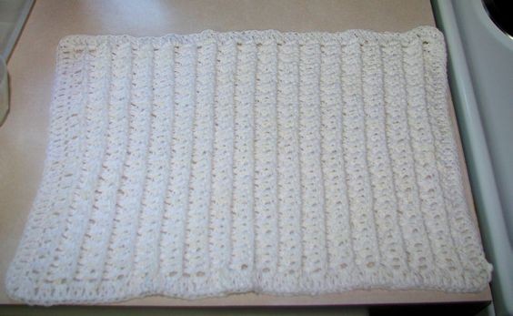 Crochet Dish Drying Mat