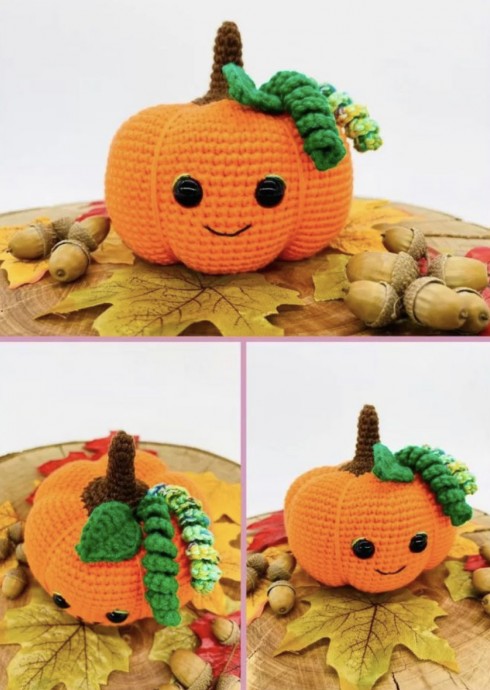 Crochet Adorable Pumpkin