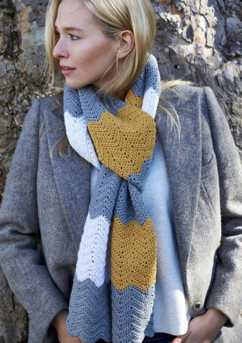 Create Your Own Stunning Crocheted Sunshower Scarf: The Perfect Accessory for Any Occasion Create Your Own Stunning Crocheted Sunshower Scarf: The Perfect Accessory for Any Occasion