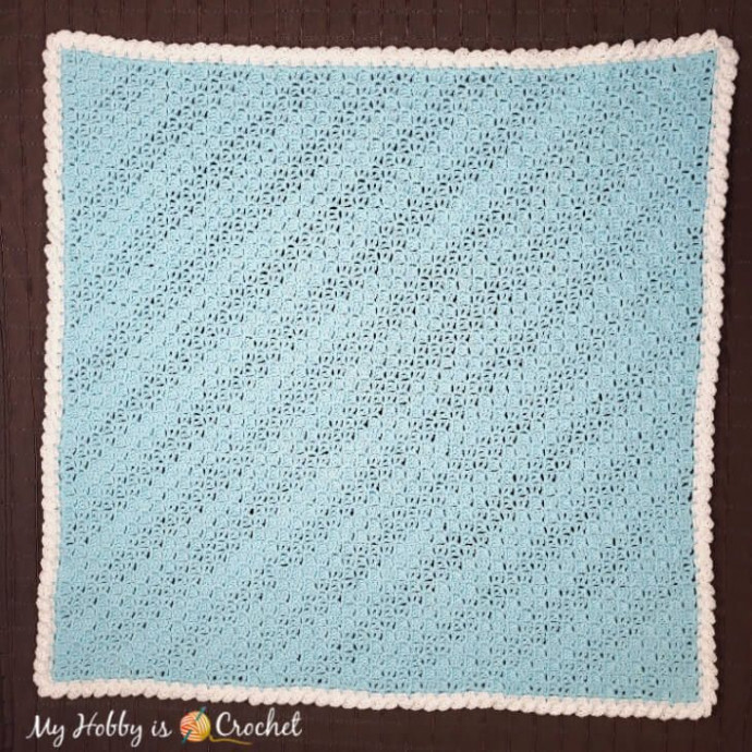 Create a Beautiful Crochet Lacy Seashell Corner to Corner Blanket with Ease