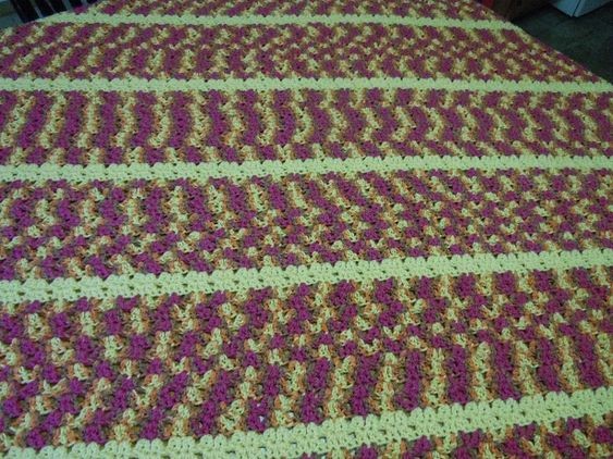 Create a Cozy "Twin V Afghan" with This Easy Crochet Pattern