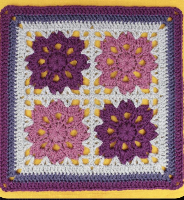 Discover the Elegant Flowers in the Window Afghan Square Crochet Pattern for Your Collection Discover the Elegant Flowers in the Window Afghan Square Crochet Pattern for Your Collection