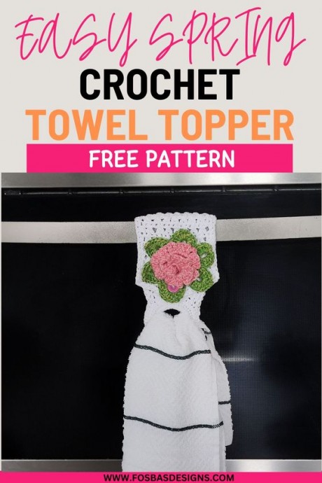 Crochet Tea Towel Topper