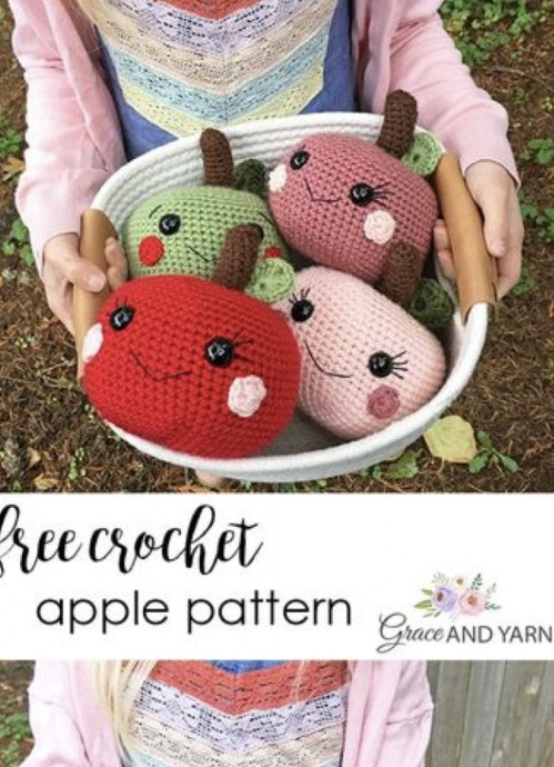 Free Crochet Apple Pattern