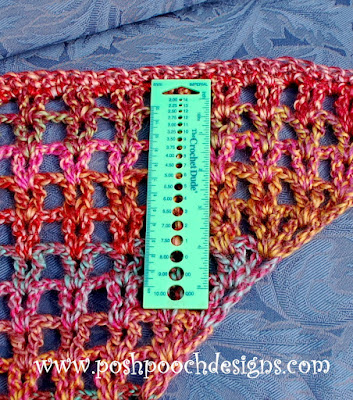 Create Your Own Trendy Crochet Abstract Shawl with Easy Instructions and Materials