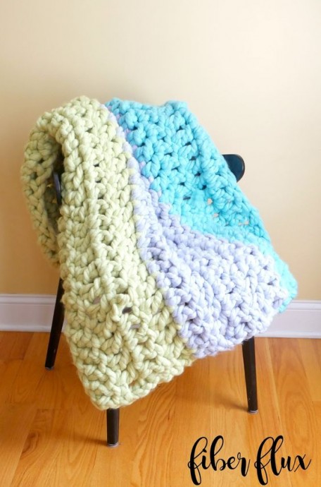 Crochet Mega Squish Throw