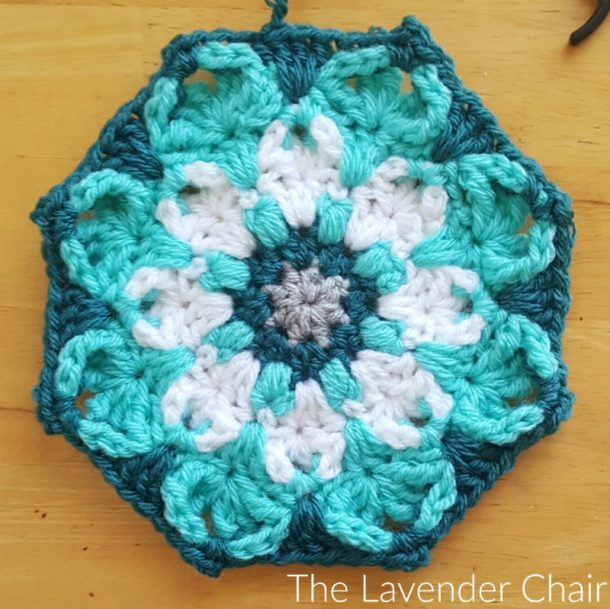 Create Your Own Crochet Kaleidoscope Lily Mandala Square with This Detailed Guide