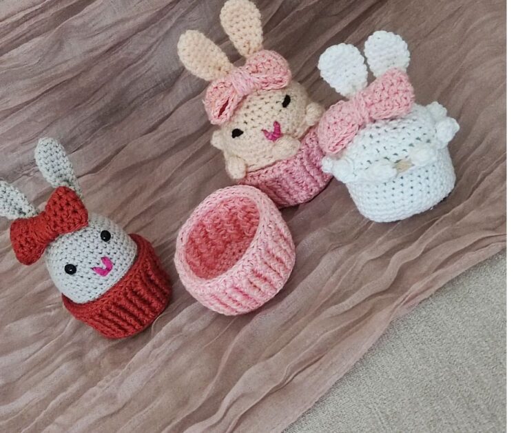 Discover the Joy of Creating Your Own Crochet Bunny Cupcake - A Fun and Easy Crochet Project!
