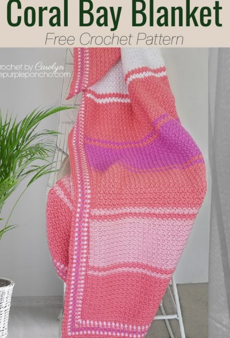 Experience the Comfort of the Crochet Coral Bay Blanket - A Unique Touch of Ocean Elegance Experience the Comfort of the Crochet Coral Bay Blanket - A Unique Touch of Ocean Elegance