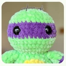 Create Adorable Crochet Plush Teenage Mutant Ninja Turtles with This Amigurumi Guide