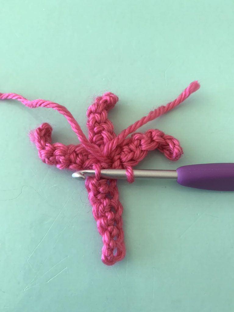 Crochet Spring Blooms Misty Magnolia Square