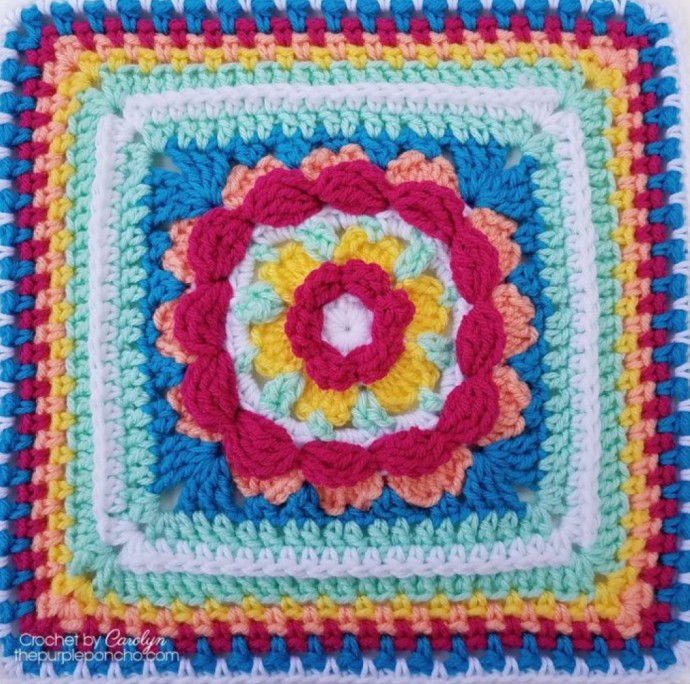 Crafting Beautiful Crochet Projects with the Flower Square Pattern Crafting Beautiful Crochet Projects with the Flower Square Pattern