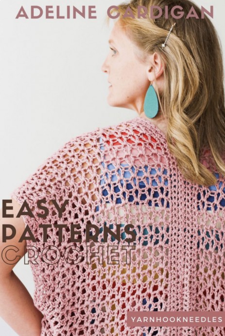 Learn to Make this Easy Cotton Cardigan in Just a Few Hours