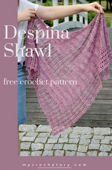 The Beautiful Despina Lacy Shawl