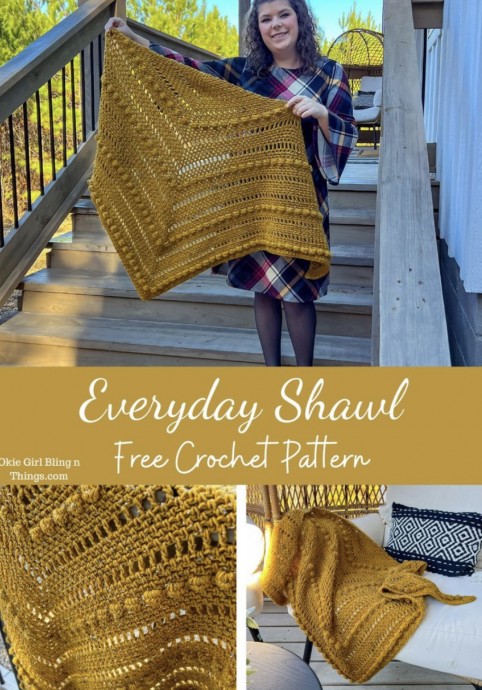 The Everyday Shawl Crochet Pattern