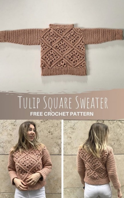 Discover the Cozy Tulip Square Sweater - Perfect for Winter Fashion Discover the Cozy Tulip Square Sweater - Perfect for Winter Fashion