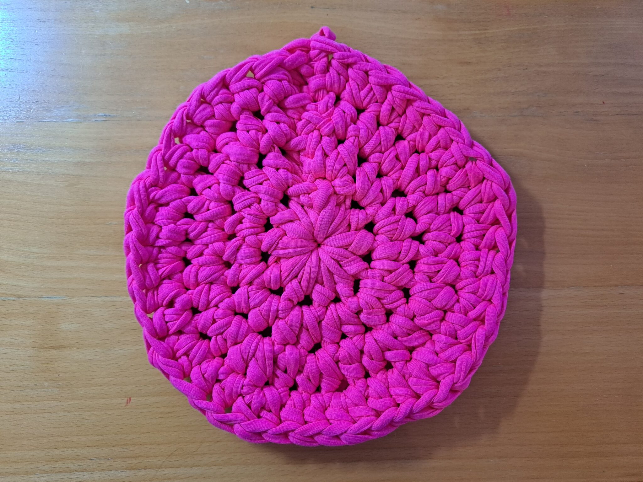 Crochet Round Boho Bag