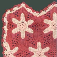 Crochet Flower Fingers Afghan