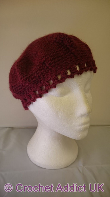 Create Your Own Crochet Kiss Beret - A Stylish and Cozy Accessory for Every Occasion