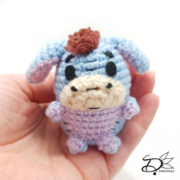 Create Your Own Adorable Crochet Eeyore Ufufy Amigurumi Toy with This Detailed Pattern Create Your Own Adorable Crochet Eeyore Ufufy Amigurumi Toy with This Detailed Pattern