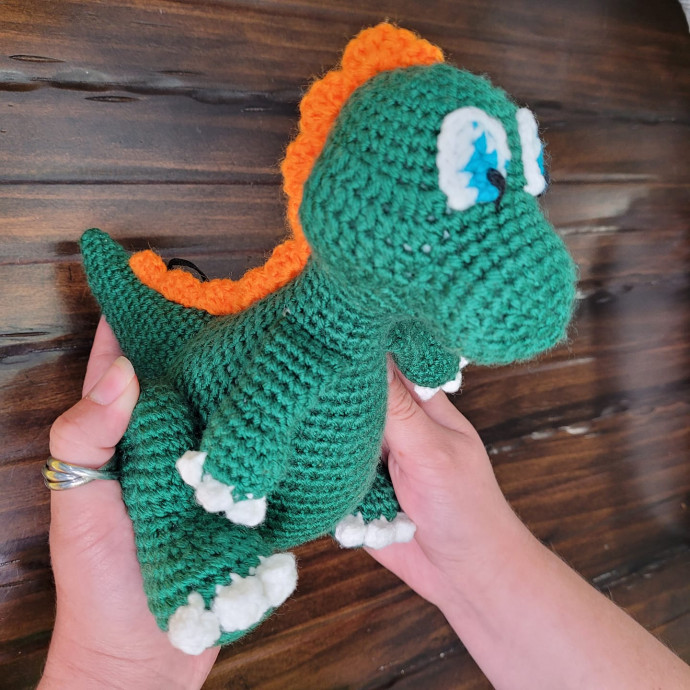 Create Adorable Crochet Dex the Dino with This Easy Amigurumi Pattern Create Adorable Crochet Dex the Dino with This Easy Amigurumi Pattern