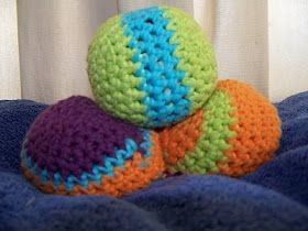 Crochet Juggling Balls