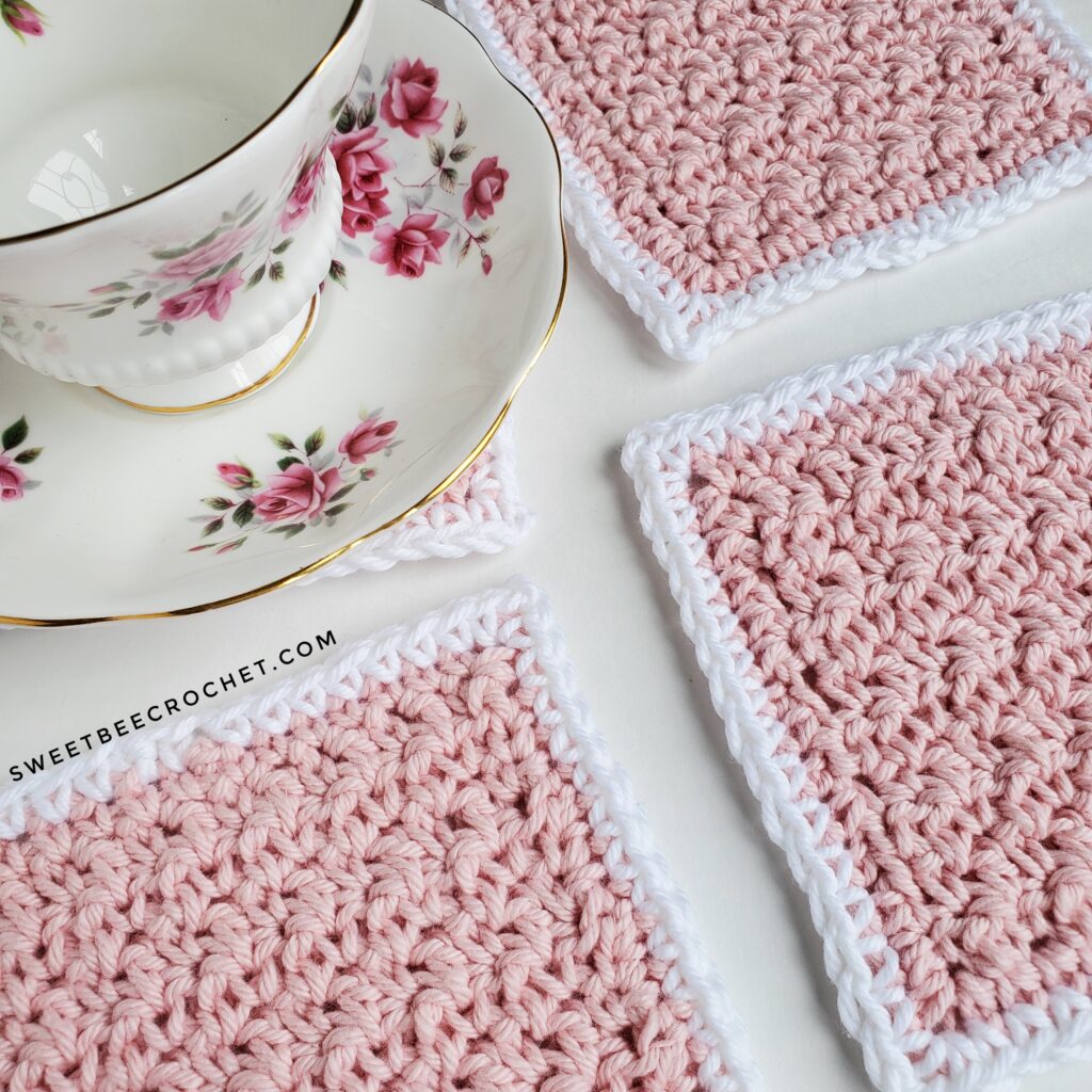 Create Beautiful Lemon Peel Stitch Coasters: A Step-by-Step Crochet Guide