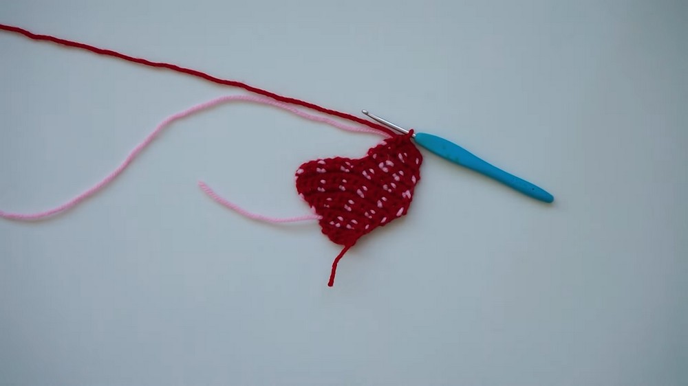 Create a Beautiful Crochet Heart Keychain &amp; Bag Charm - Step-by-Step Guide