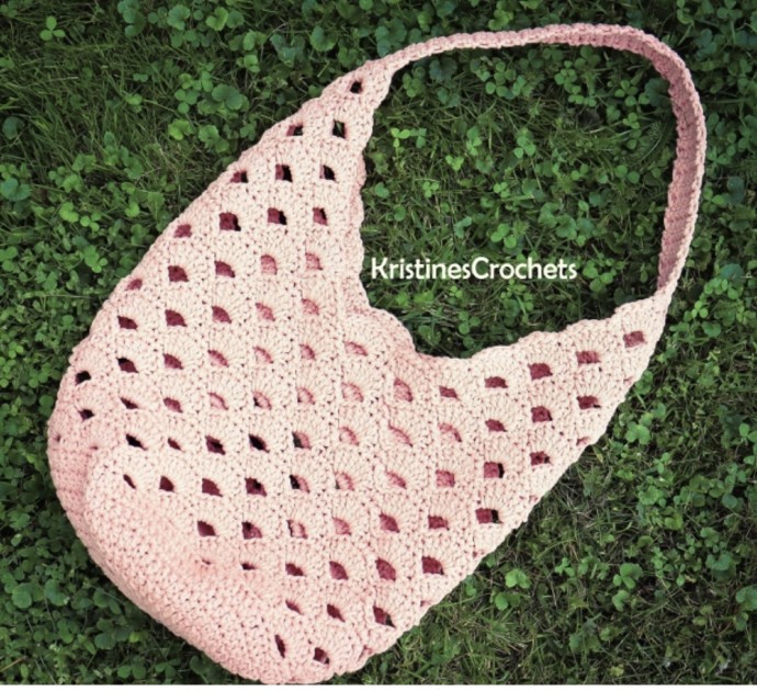 Arcade Market or Beach Tote Bag Crochet Pattern (FREE)