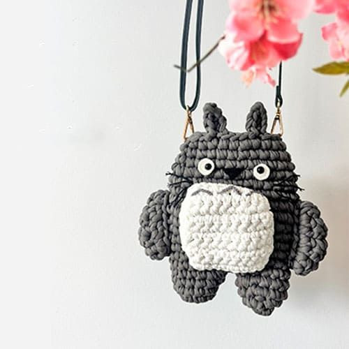 Crochet Totoro Bag Amigurumi