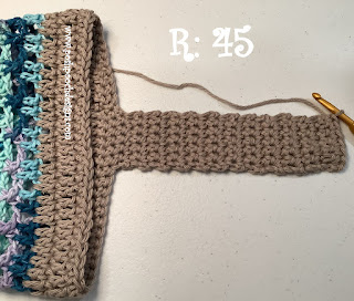 Crochet Beach Toys Bag