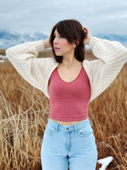 Crochet Tilda Shrug Pattern - Cozy and Elegant Shrug for Any Occasion Crochet Tilda Shrug Pattern - Cozy and Elegant Shrug for Any Occasion