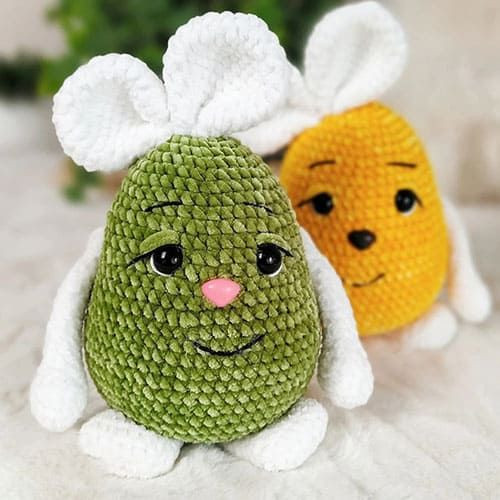 Create Your Own Adorable Crochet Amigurumi Easter Egg Bunny for the Holiday Season Create Your Own Adorable Crochet Amigurumi Easter Egg Bunny for the Holiday Season