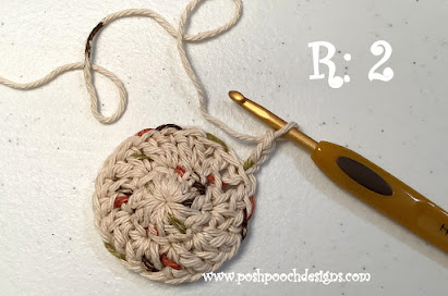 Create Your Own Autumn-Inspired Crochet Coaster with Wild Flower Design