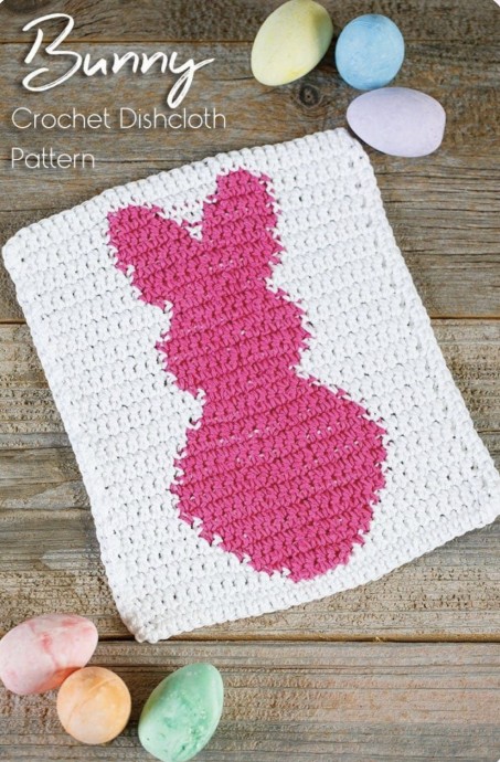 Crochet a Bunny Dishcloth